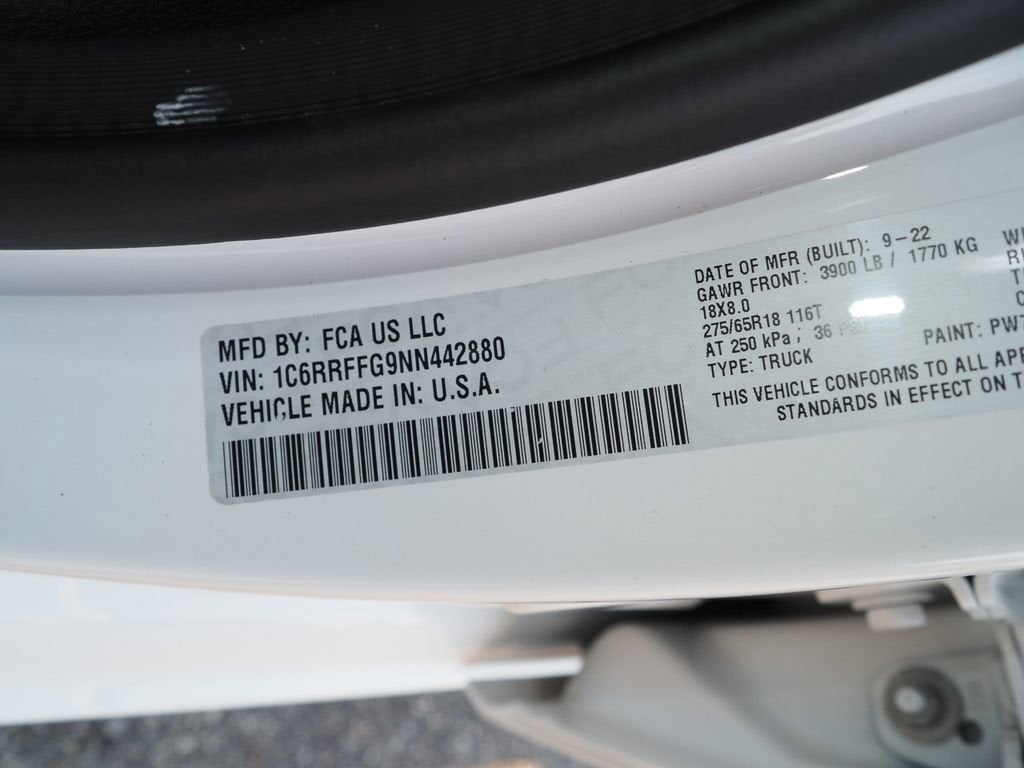 2022 RAM 1500 Big Horn