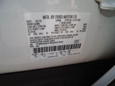 2022 Ford Explorer ST