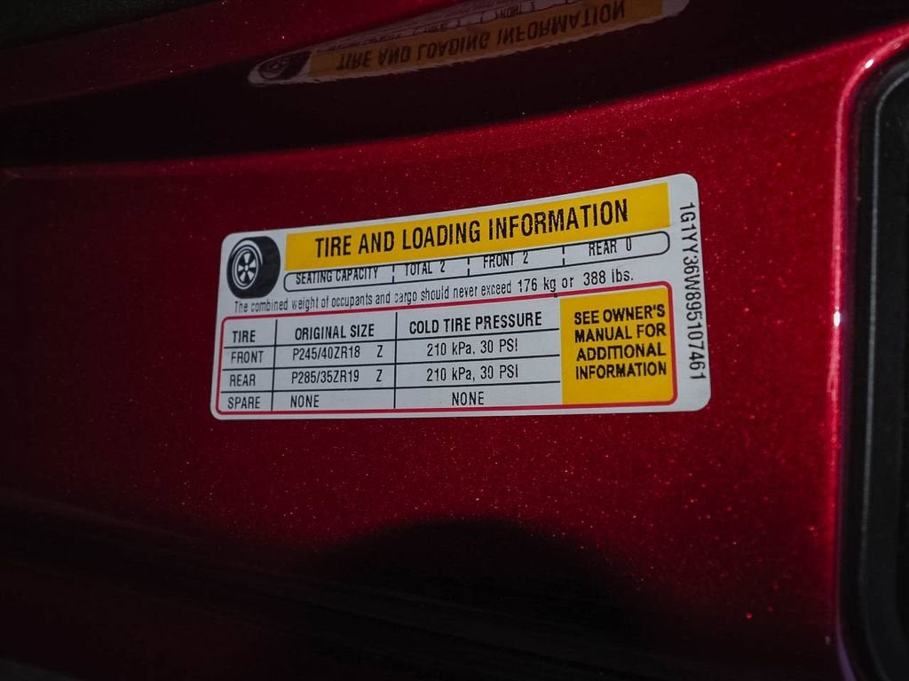 2009 Chevrolet Corvette w/3LT