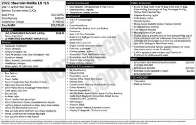 2022 Chevrolet Malibu LS
