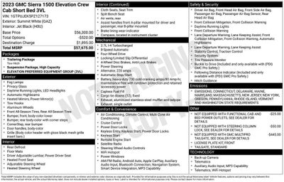 2023 GMC Sierra 1500 Elevation