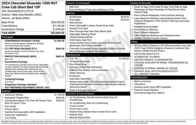 2024 Chevrolet Silverado 1500 RST