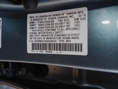 2016 Honda CR-V EX-L