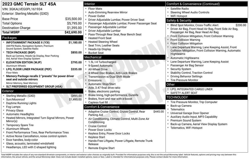 2023 GMC Terrain SLT