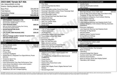 2023 GMC Terrain SLT