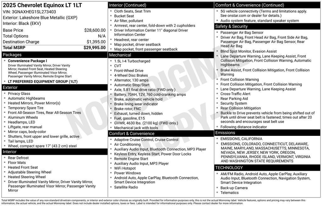 2025 Chevrolet Equinox LT