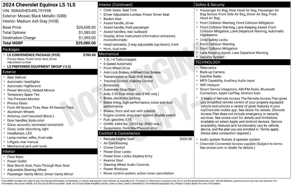2024 Chevrolet Equinox LS