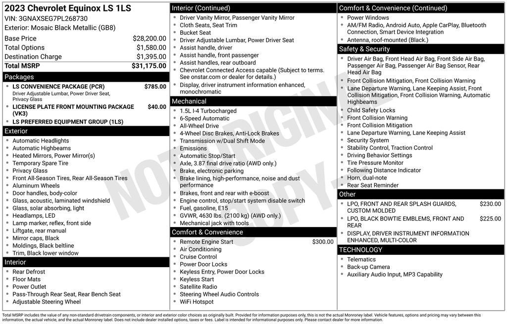 2023 Chevrolet Equinox LS