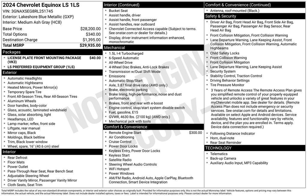 2024 Chevrolet Equinox LS