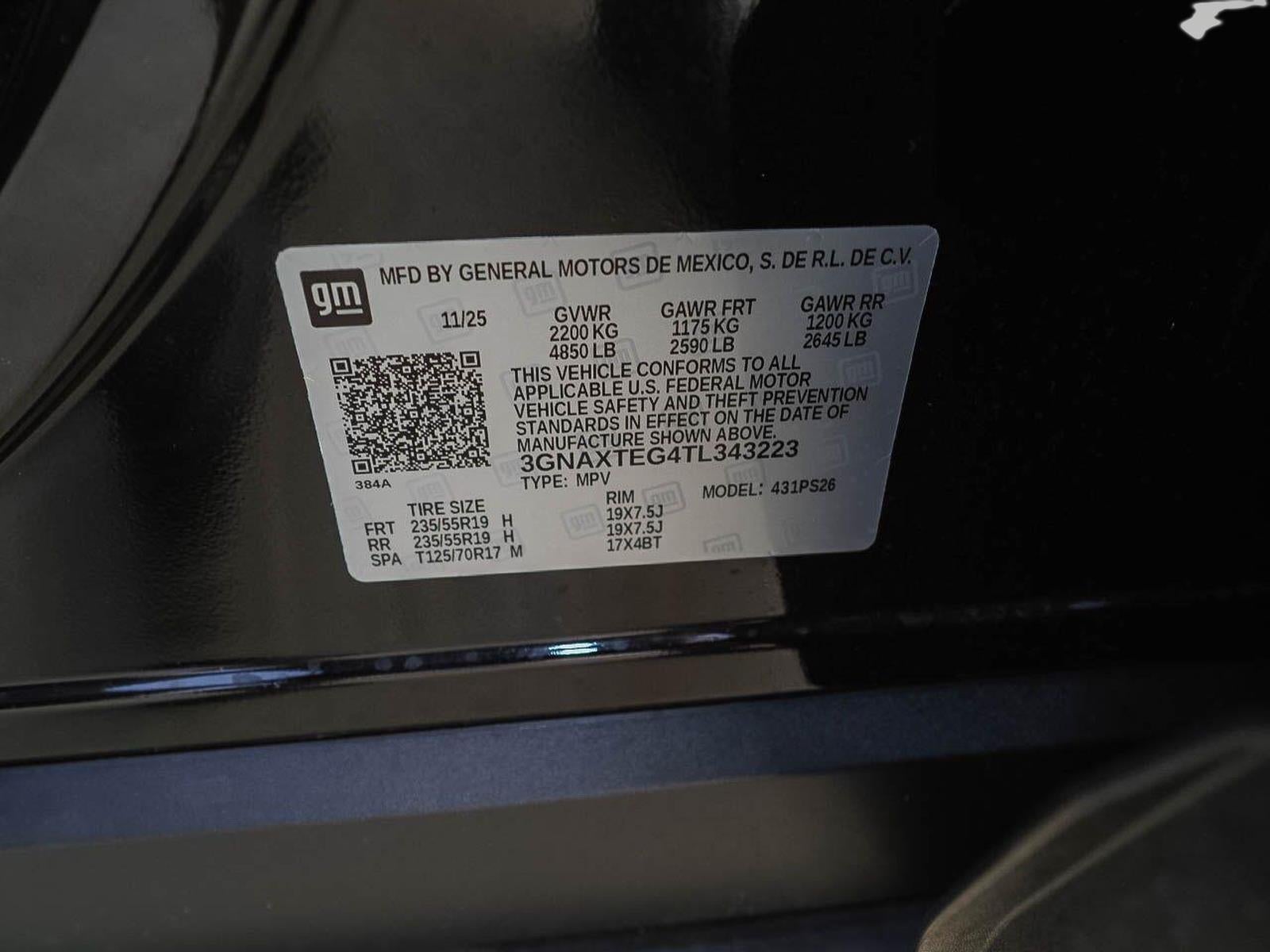 2026 Chevrolet Equinox RS