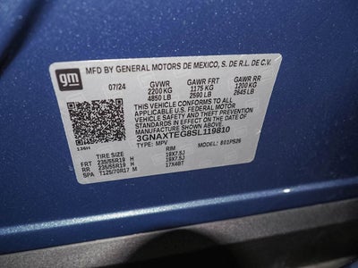 2025 Chevrolet Equinox RS