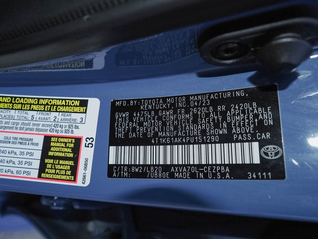 2023 Toyota Camry XSE