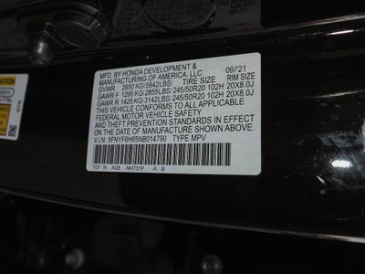 2022 Honda Pilot Touring 7-Passenger