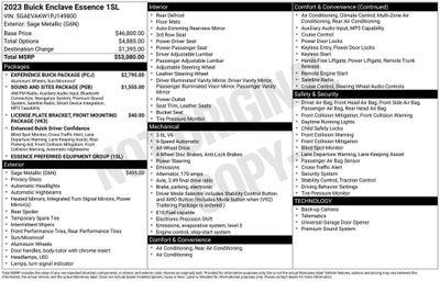 2023 Buick Enclave Essence