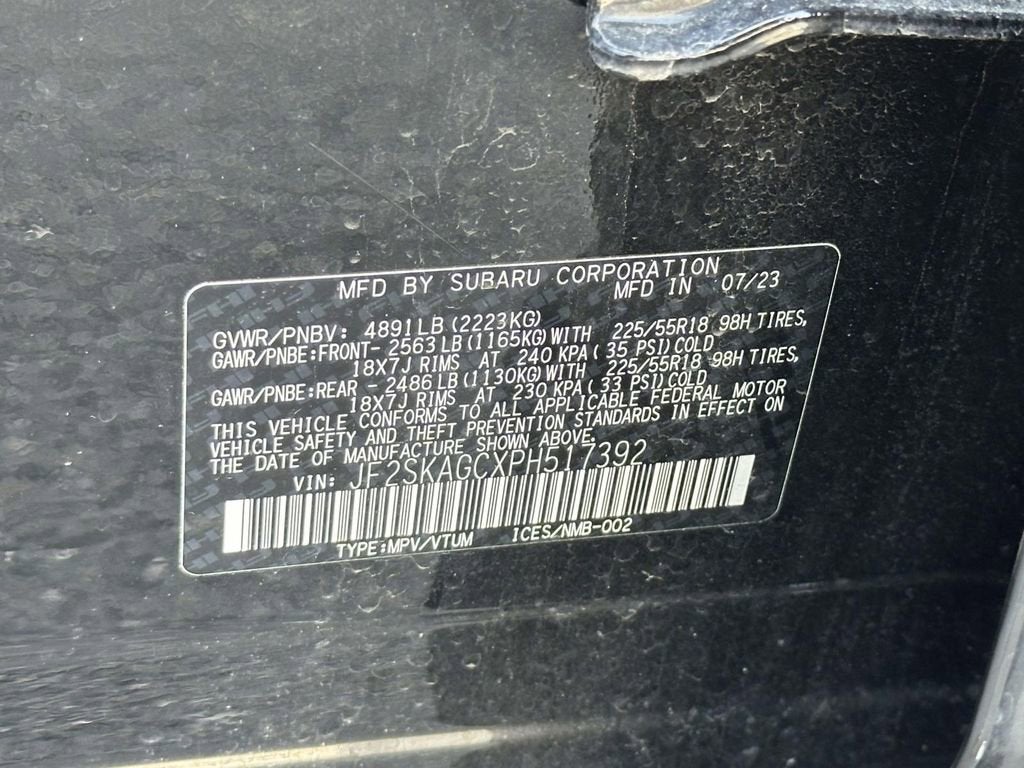 2023 Subaru Forester Sport