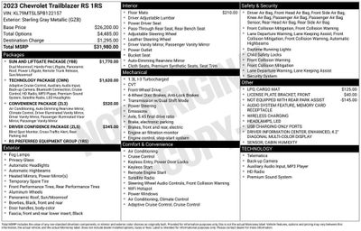 2023 Chevrolet Trailblazer RS
