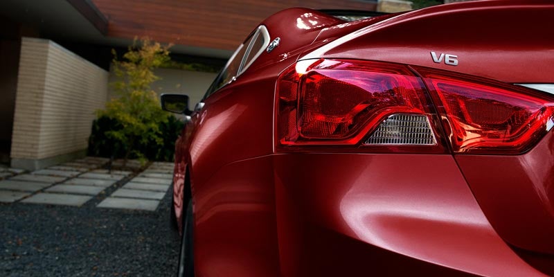 Red 2020 Chevy Impala tail light