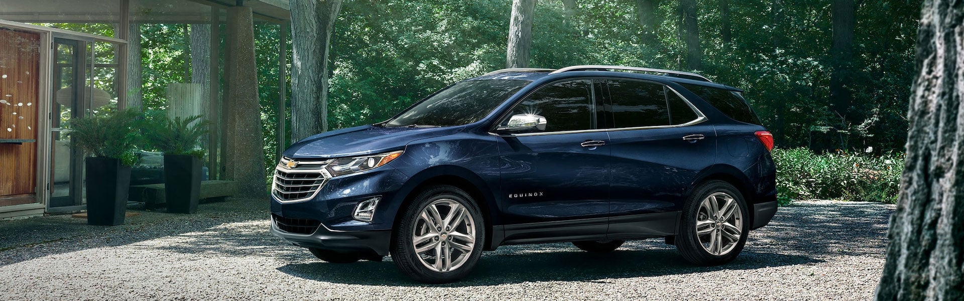 Dark blue 2021 Chevy Equinox