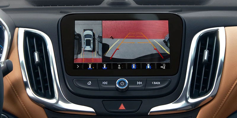 2021 Chevy Equinox backup camera display
