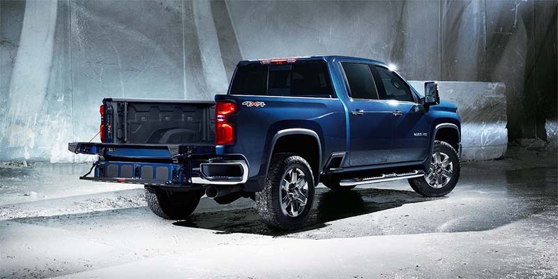 Silverado HD In Blue Colour