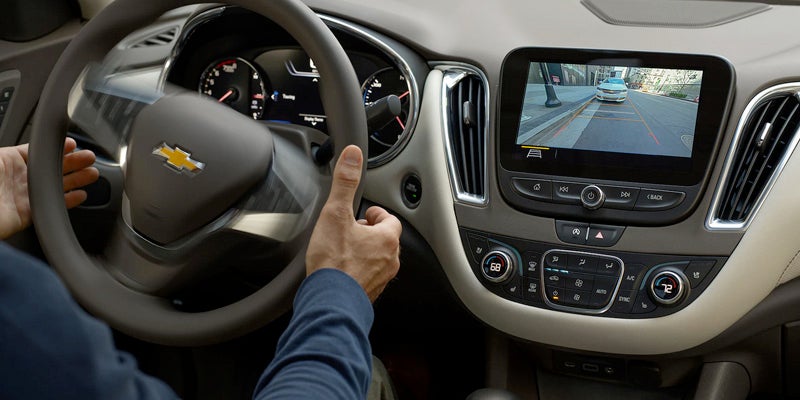 Chevy Malibu interior driving
