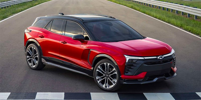 red 2024 chevy Blazer-EV