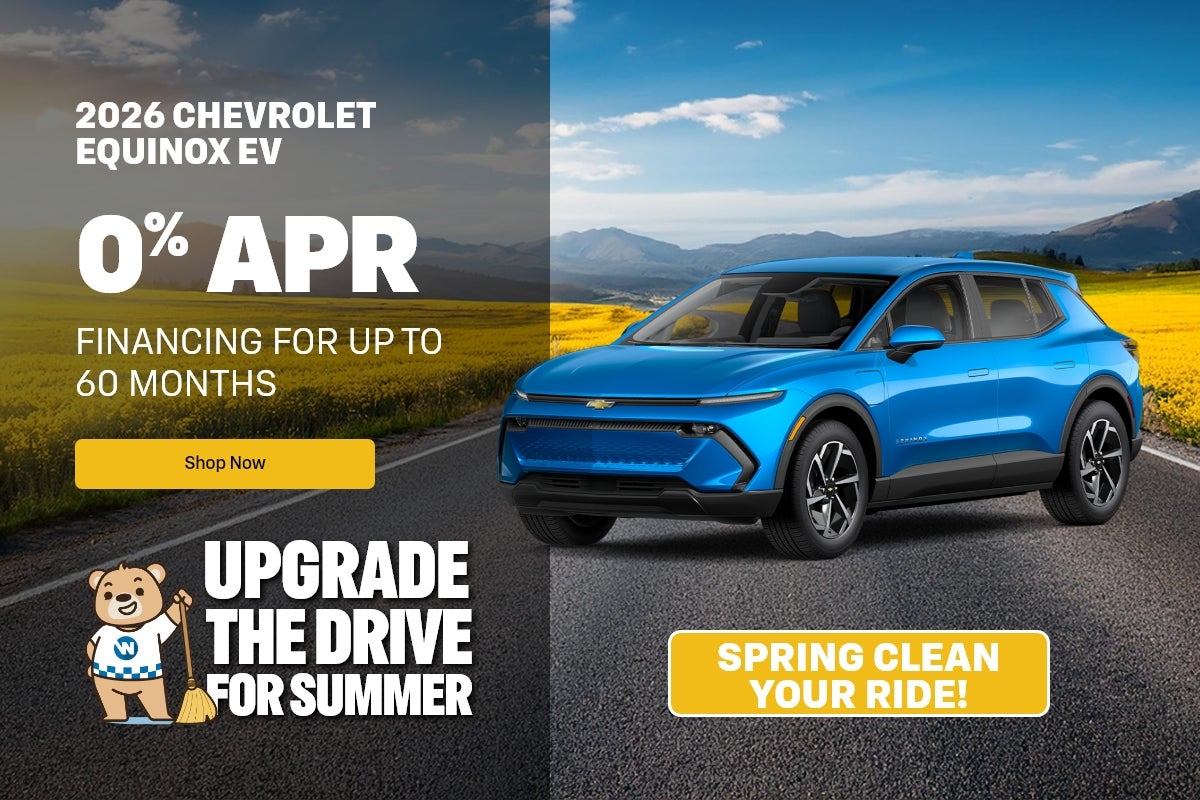 2026 Chevrolet Equinox EV Offer: 0% APR Financing For Up to 