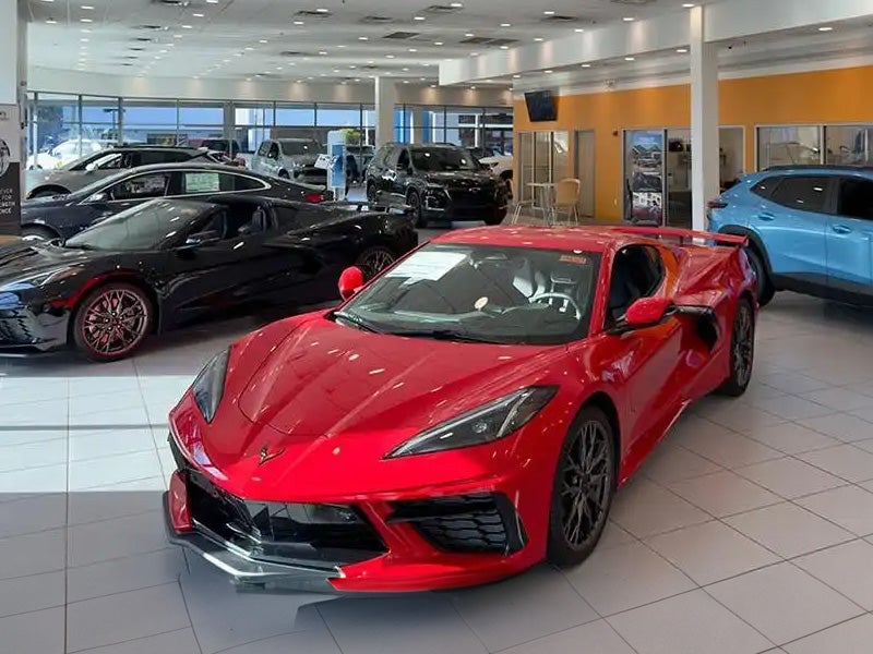 winner chevy showroom