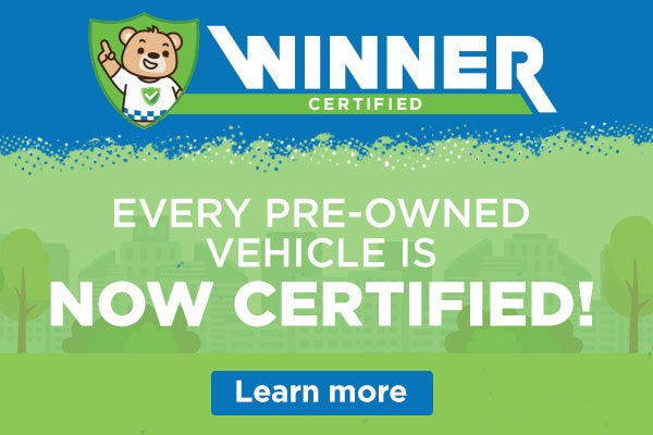 every pre-owned vehicle is certified