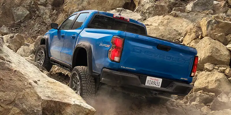chevrolet colorado rear end